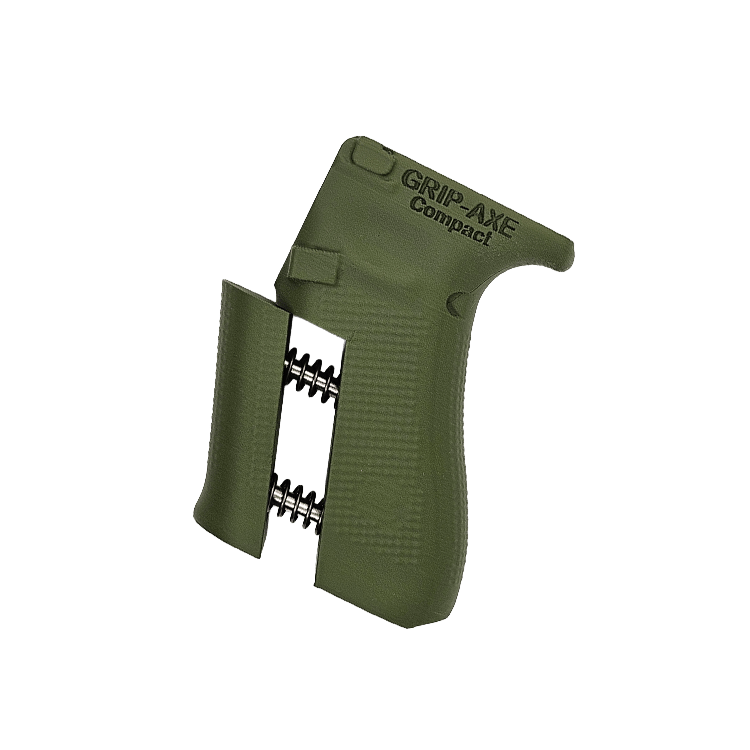 GRIP - AXE Compact P | Système de Préhension Glock 17 / 34 / 45 / 19X Gen5 - FoxInnov