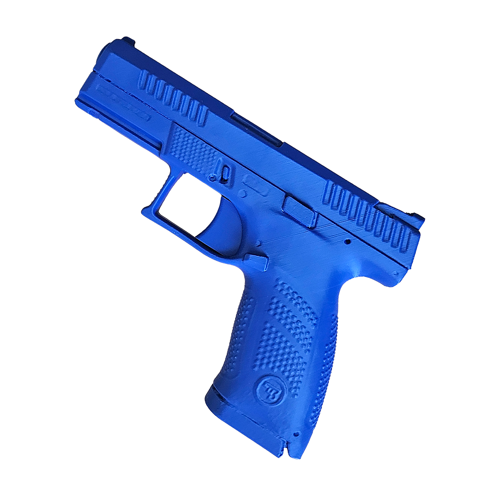 BlueGun CZ P10C – Réplique d’entraînement inerte avec détente mobile