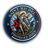 Écusson PVC/Impression UV Saint - Michel - FoxInnov