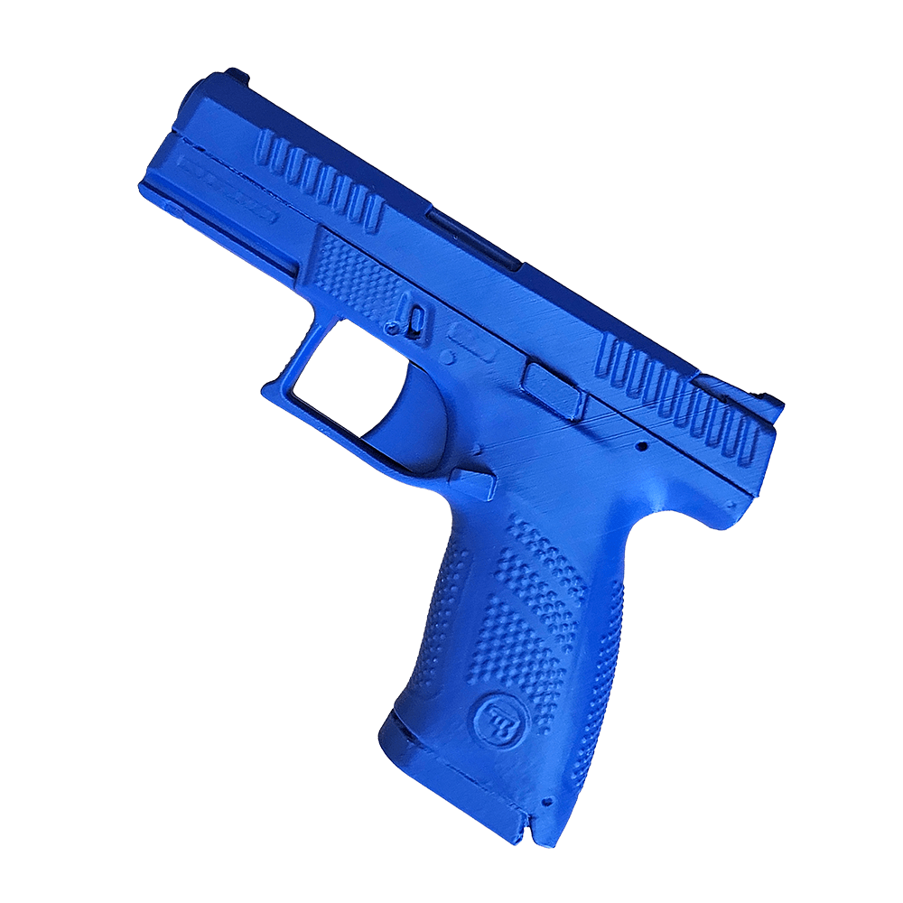 BlueGun CZ P10C – Réplique d’entraînement inerte avec détente mobile - FoxInnov